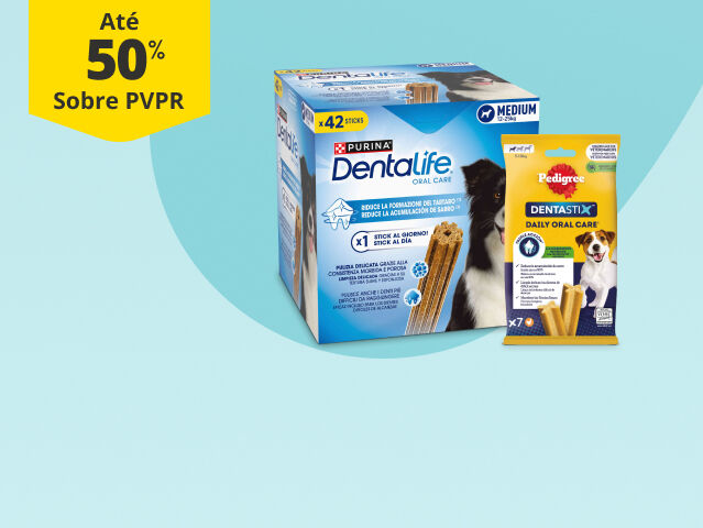 At&eacute; 50% PVPR em snacks para higiene oral